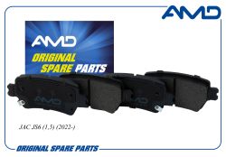 Колодка дискового тормоза 3504100U2400-F011/AMD.BF646 (задняя) AMD Колодка дискового тормоза 3504100U2400-F011/AMD.BF646 (задняя) AMD